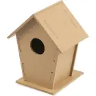 Domek dla ptaków - kolor neutralny