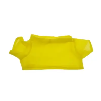 Brązowy miś z żółtą koszulką pod nadruk