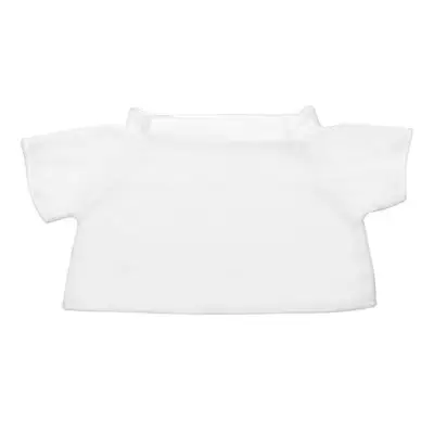 Koszulka dla zabawki pluszowej kolor biały