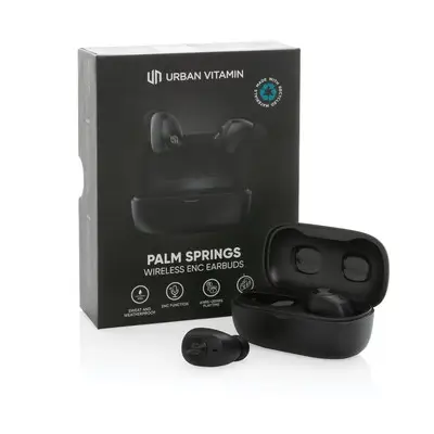 Bezprzewodowe słuchawki douszne Urban Vitamin Palm Springs ENC