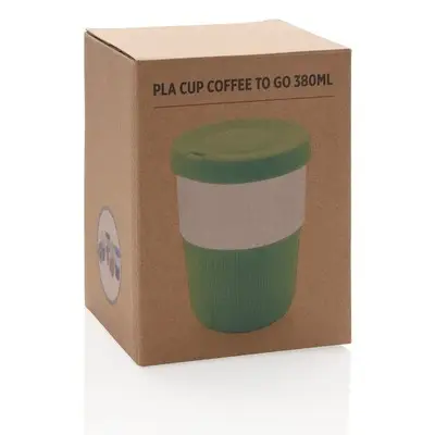 Kubek podróżny 380 ml PLA Coffee to go - kolor zielony