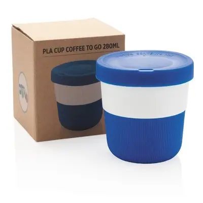 Kubek podróżny 280 ml PLA Coffee to go - kolor niebieski