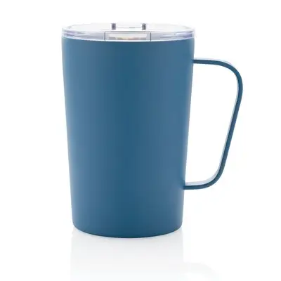 Kubek termiczny 420 ml, stal nierdzewna z recyklingu kolor niebieski