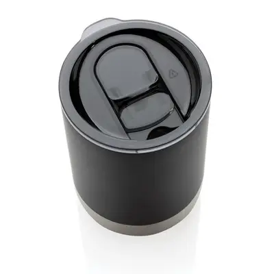 Kubek termiczny 360 ml, stal nierdzewna z recyklingu kolor czarny