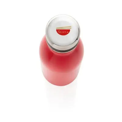 Butelka sportowa 500 ml Deluxe - kolor czerwony