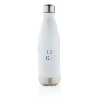 Próżniowa butelka sportowa 500 ml - kolor biały