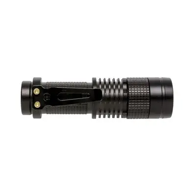Kieszonkowa latarka CREE 3W - kolor czarny