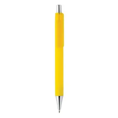 Długopis X9, touch pen - żółty