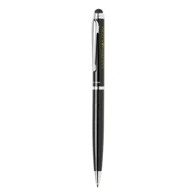 Luksusowy długopis touch pen Swiss Peak - kolor czarny