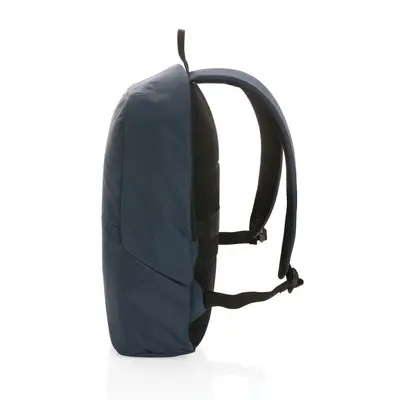 Plecak chroniący przed kieszonkowcami Impact AWARE™ RPET - kolor niebieski