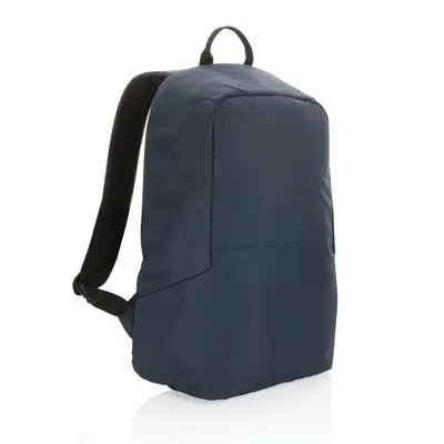 Plecak chroniący przed kieszonkowcami Impact AWARE™ RPET - kolor niebieski