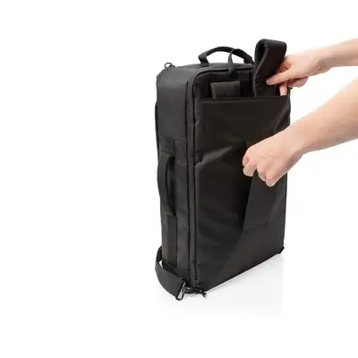 Plecak na laptopa 15,6'' Swiss Peak, ochrona RFID - kolor czarny