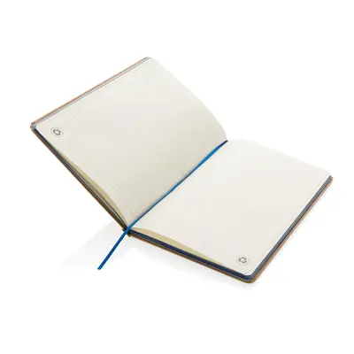 Ekologiczny notatnik A5 - kolor niebieski