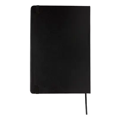Czarny notatnik A5 z twardą okładką