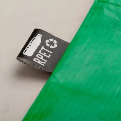 Ekologiczna torba rPET - kolor zielony