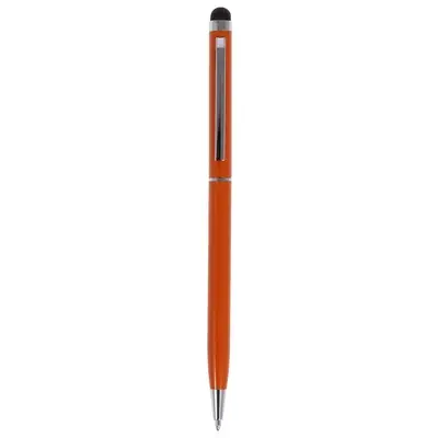 Pomarańczowy długopis z touch pen'em
