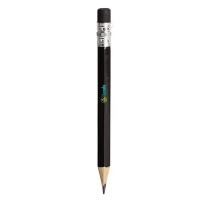 Mini ołówek gumka kolor czarny