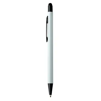 Długopis - touch pen - kolor biały