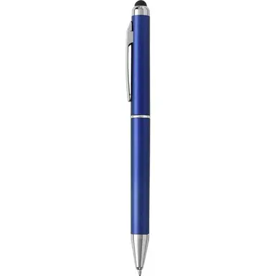 Długopis przekrącany touch pen - granatowy