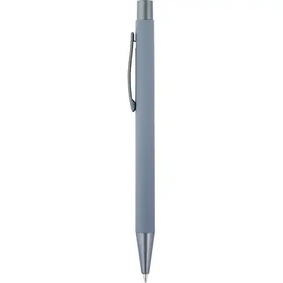 Szare długopisy z logo
