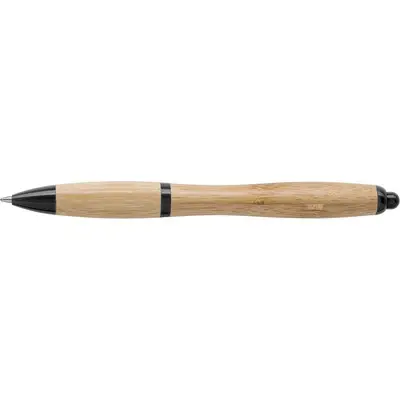 Bambusowy długopis - kolor czarny