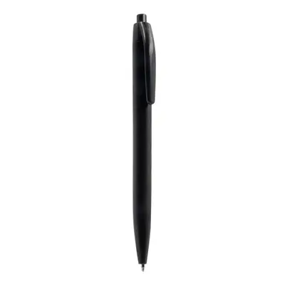 Długopis z włókien słomy pszenicznej - kolor czarny