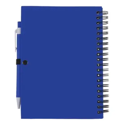 Notes / notatnik z długopisem - niebieski