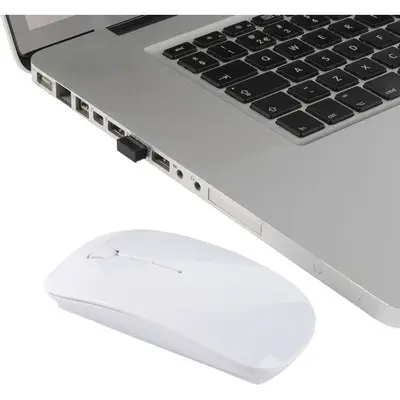 Bezprzewodowa mysz komputerowa - kolor biały
