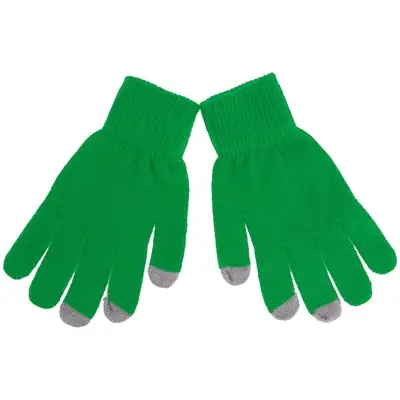 Rękawiczki do obsługi ekranów - zielone
