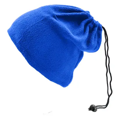 Komin na szyję i czapka - niebieski