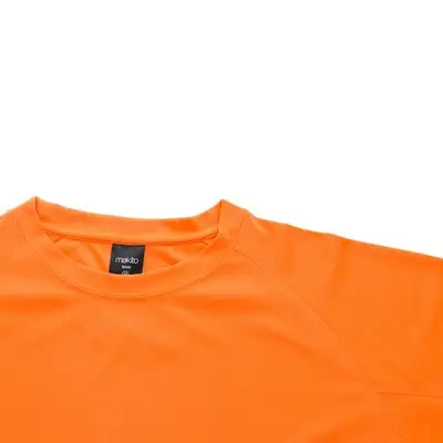 Bluza z długim rękawem kolor pomarańczowy - S
