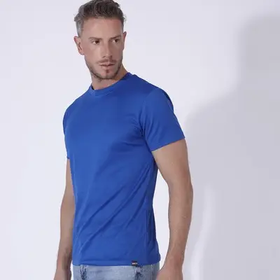 Koszulka rPET - kolor niebieski