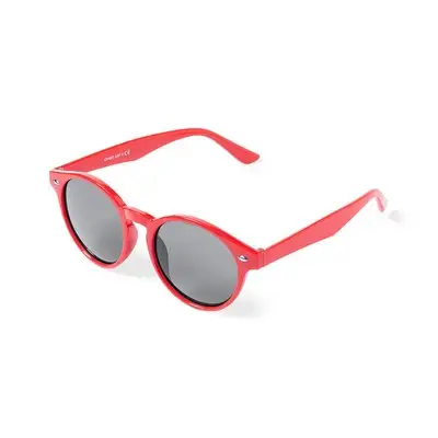 Czerwone okulary przeciwsłoneczne