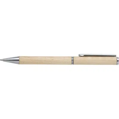 Drewniany długopis kolor brązowy