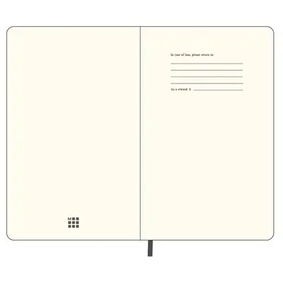 Duży notatnik Moleskine - biały