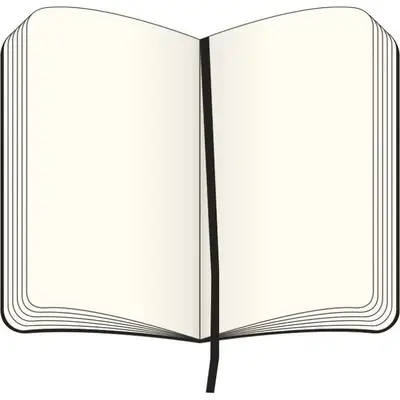 Duży notatnik Moleskine - biały