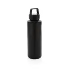 Butelka sportowa 500 ml, plastik z recyklingu kolor czarny