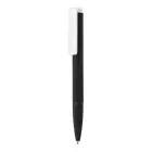 Długopis X7 - kolor czarny, biały