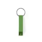 Brelok do kluczy, otwieracz do butelek z aluminium z recyklingu kolor zielony