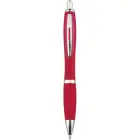 Długopis z miękkim uchwytem - czerwony