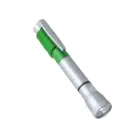 Długopis z lampką - zielony