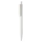 Długopis X3 z przyjemnym w dotyku wykończeniem - biały