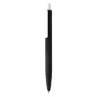 Długopis X3 z przyjemnym w dotyku wykończeniem - czarny