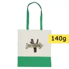 Bawełniana torba na zakupy - zielona