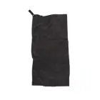 Ręcznik sportowy VINGA RPET - kolor czarny