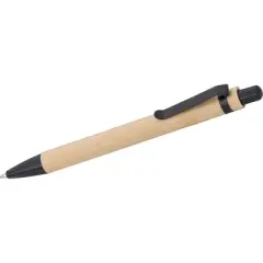 Bambusowy długopis kolor czarny