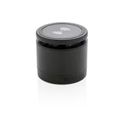 Bezprzewodowy głośnik 3W i ładowarka bezprzewodowa 5W - kolor czarny