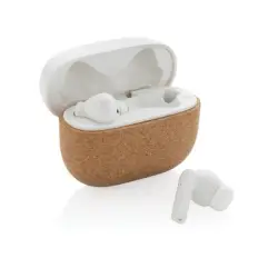 Bezprzewodowe słuchawki douszne Oregon TWS kolor brązowy