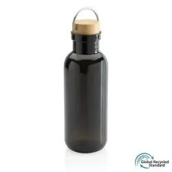 Butelka sportowa 680 ml RPET kolor czarny