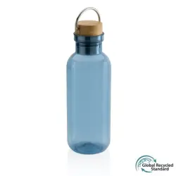 Butelka sportowa 680 ml RPET kolor niebieski